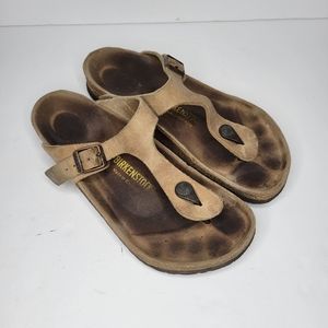 Birkenstock Womens Size 39 Gizeh Thongs Flat Germany Made Sandals